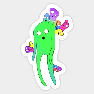 Monster Party Sticker